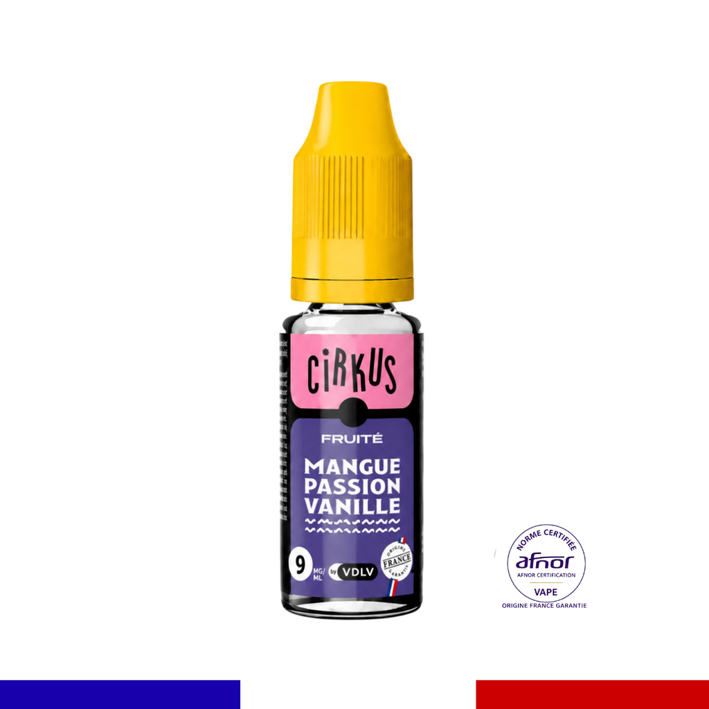 Mangue Passion Vanille Cirkus – 10 ml